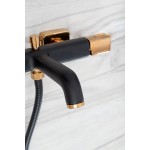 Смеситель для ванны REA SALTO BLACK GOLD Смеситель для ванны REA SALTO BLACK GOLD